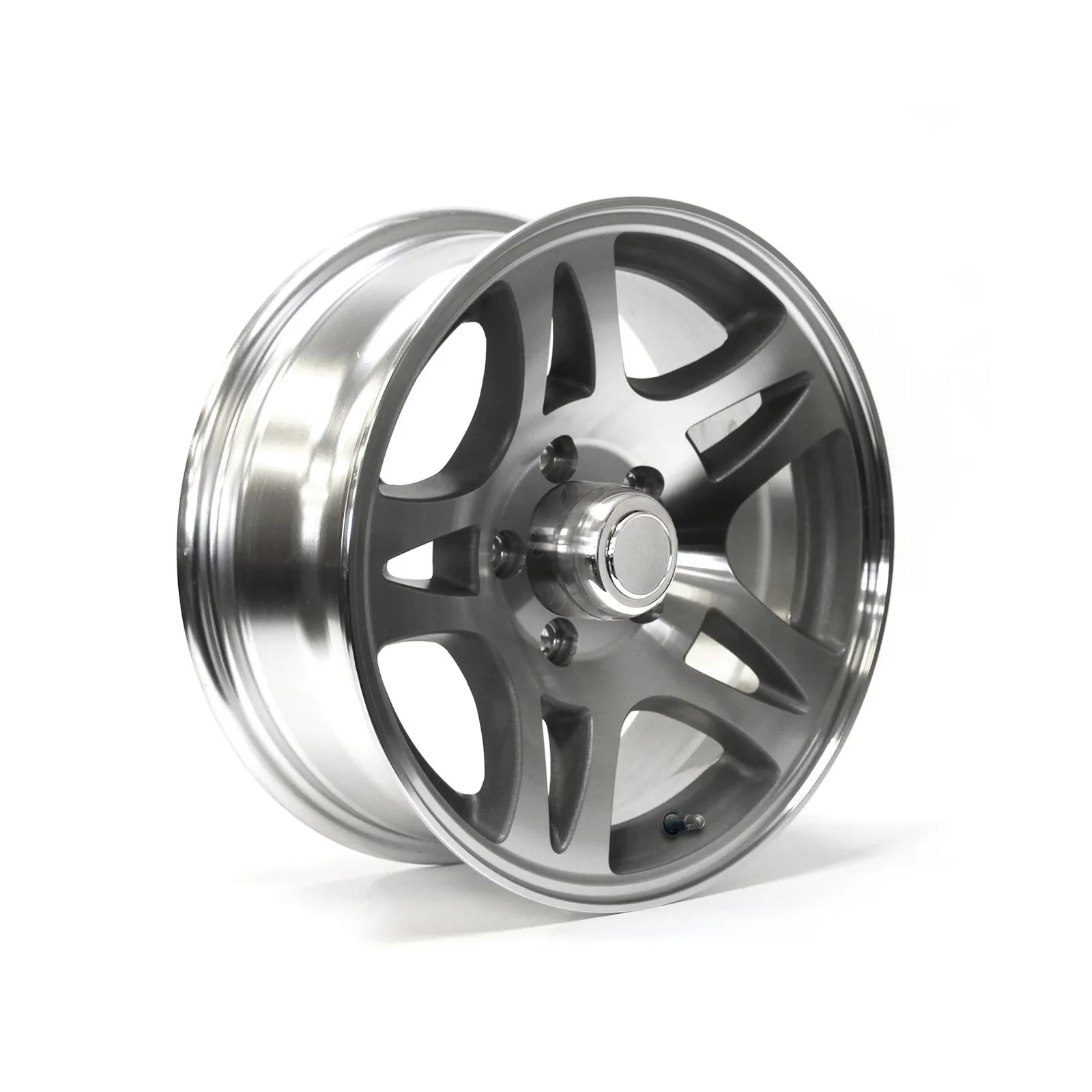 Jante S5 en Alliage 15" x 6" 5 Trous (5/4.5) avec Capuchon