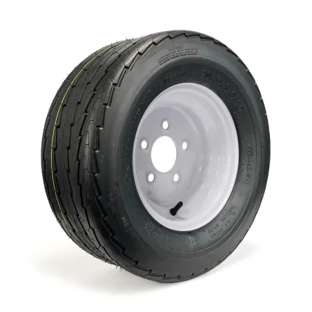 Hakuba 205/65-10 (20.5 x 8.0-10) 6 Ply Tire on 5 holes White Rim