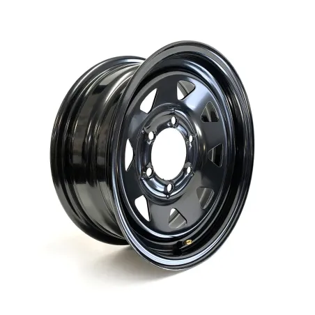 Black (6/5.5) 6 Holes 15" x 6" Rally Trailer Rim