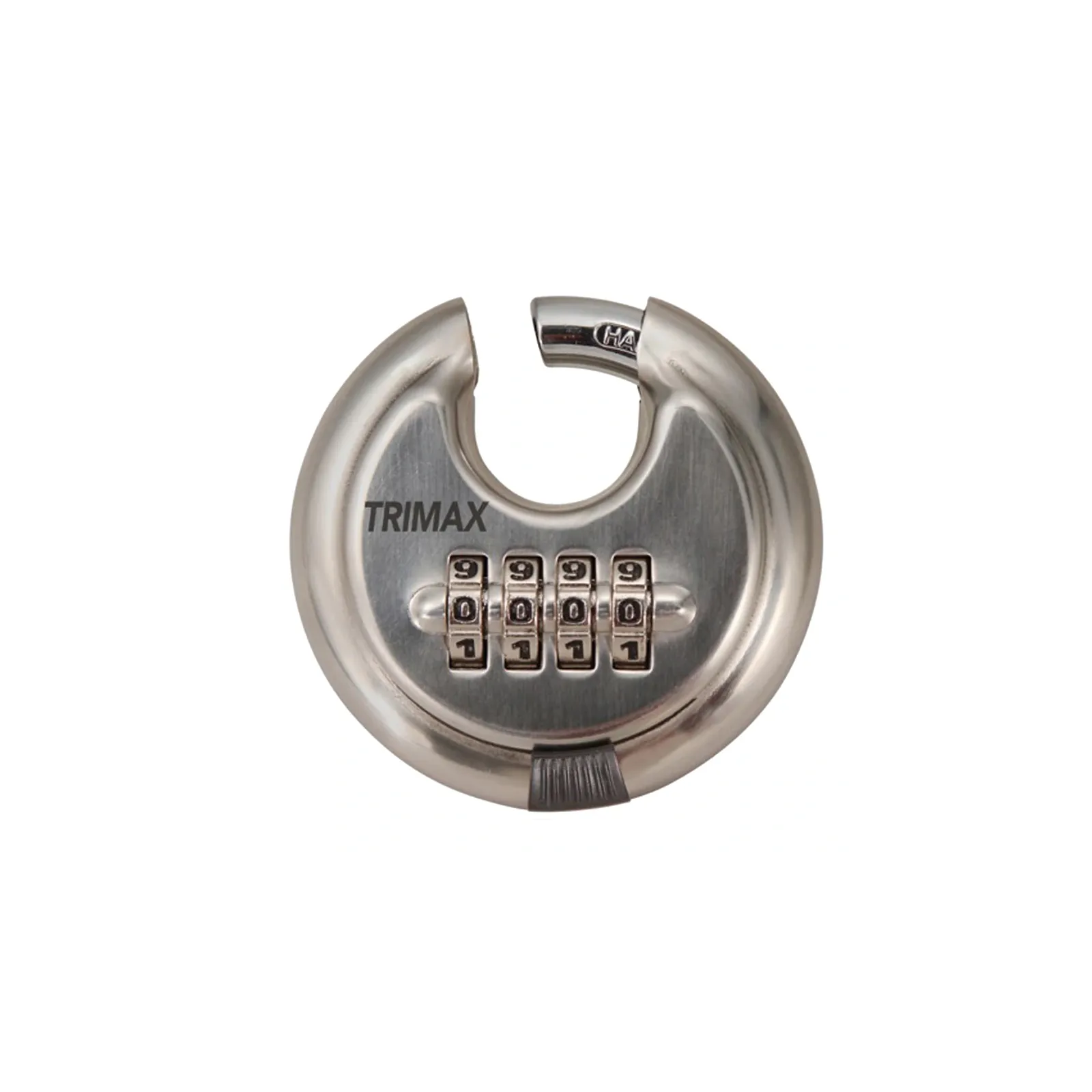 Trimax Stainless Steel Combination Trailer Door Padlock TRPC170