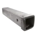 2" x 2" x 12" Welded Steel Trailer Hitch Receiver Tube