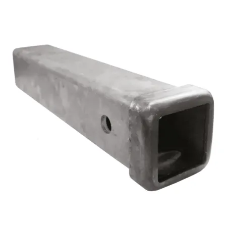 2" x 2" x 12" Welded Steel Trailer Hitch Receiver Tube
