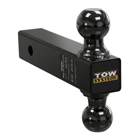 Barre d'Attelage 2" x 2" À Boules Multiples 1-7/8" et 2" 2000/6000 lb