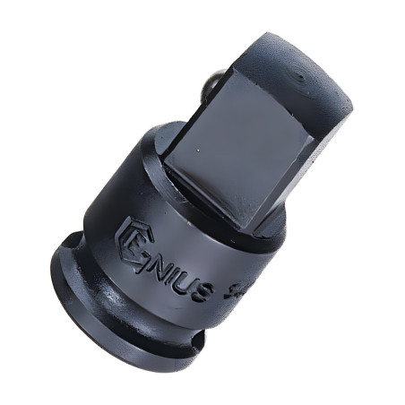 Genius 340040 impact adapter with pin hole 3/8"(F) x 1/2"(M) x 3/8" Dr.