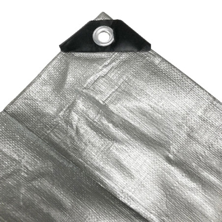 Silver Tarp 10′ x 14′ UV Resistant