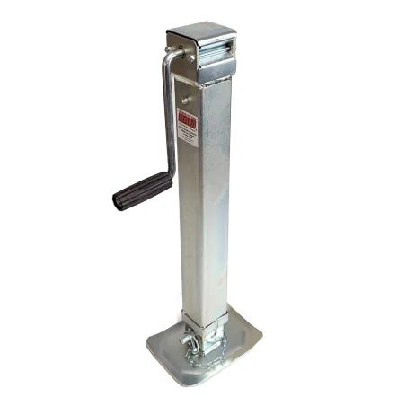 Vérin de Remorque Carré 7000lb Poignée Côté Zingué RAM TJD-7000S-Z