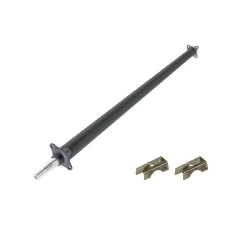 Essieu De Remorque Dexter simple droit 3500lb EZ-Lube avec plaques d'attache - 92"