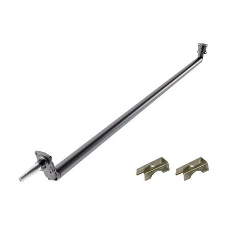 Essieu De Remorque Dexter Simple Surbaissé De 4'' 3500lb avec plaques d'attache - 92.5"