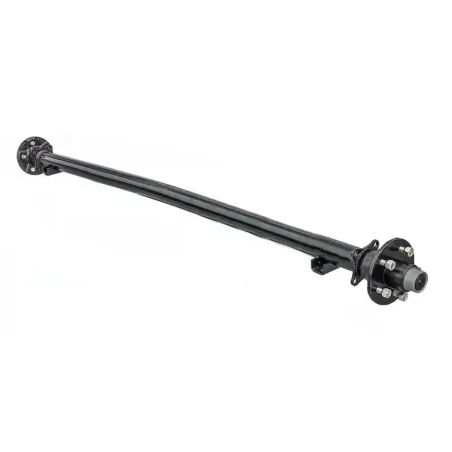 2500lb Straight Simple Trailer Axle With 5 Stud Hubs