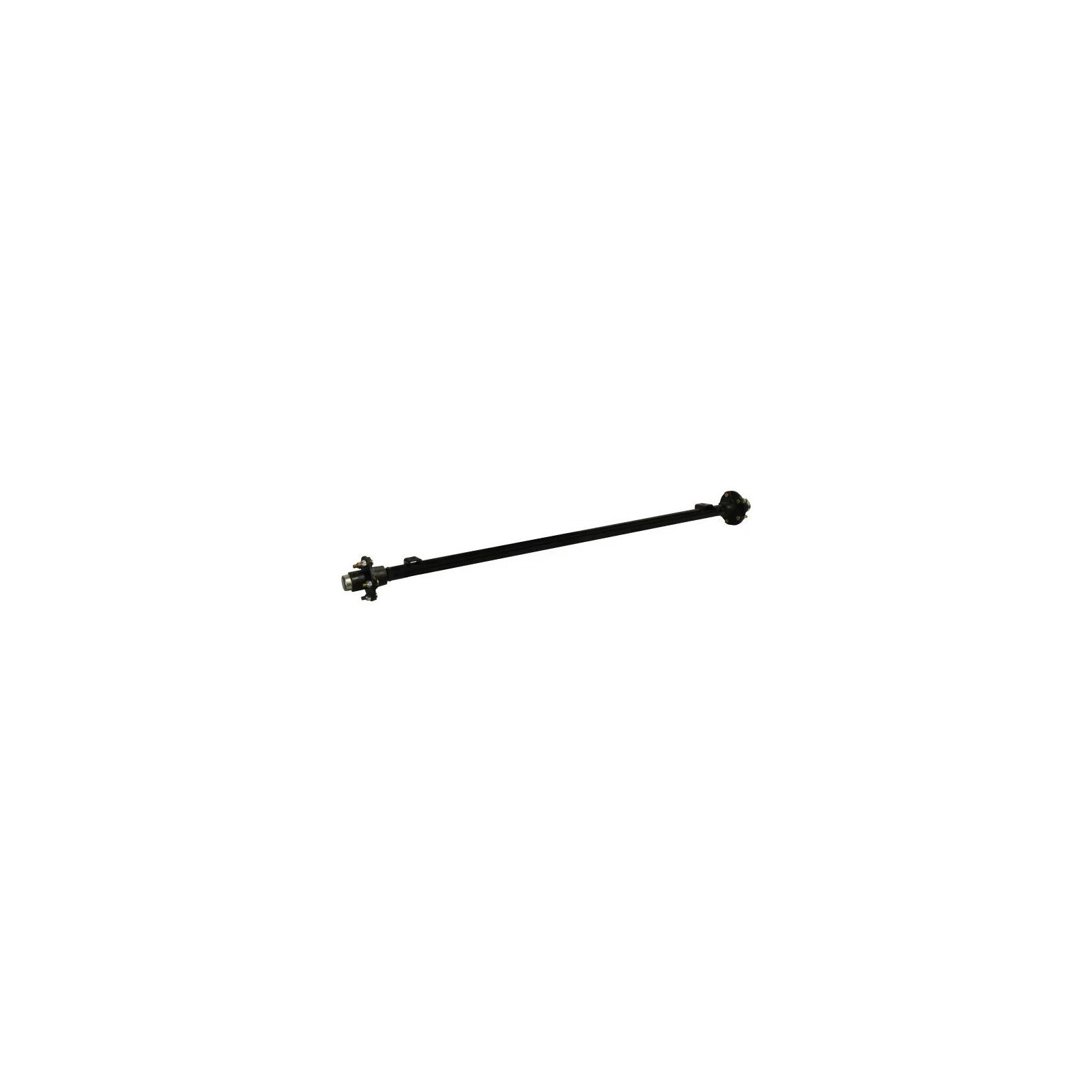 5200lb Straight Simple Trailer Axle With 6 Stud Hubs