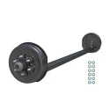 Essieu De Remorque Simple Surbaissé De 4" Avec Freins Électriques 6 Goujons 5200lb