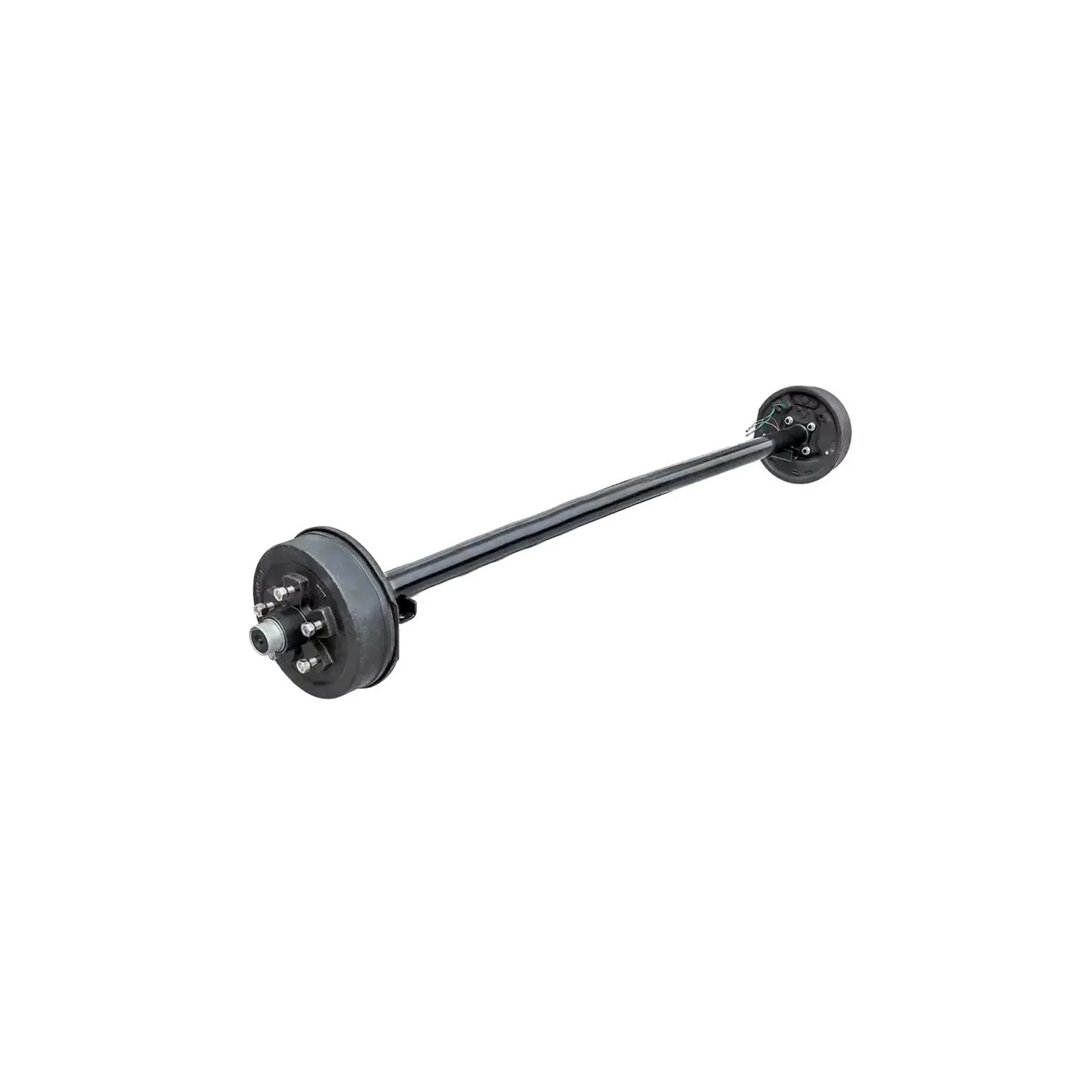 Dexter D20 2000lb Straight Simple Trailer Axle With 5 Stud Electric Brakes