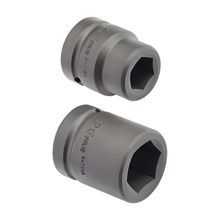 Douille à choc 6 pans 1" x 41 mm MET - Genius 847041