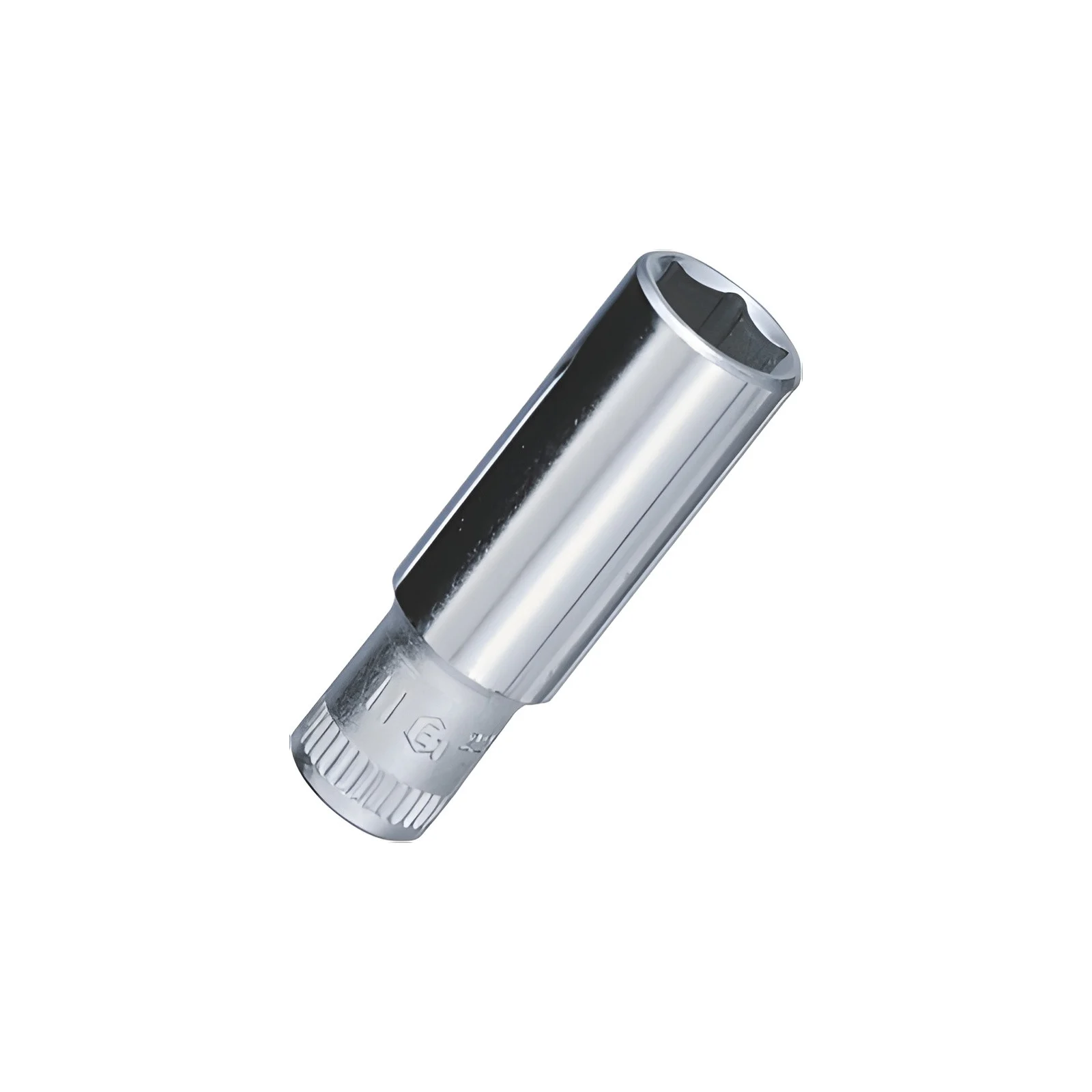 Douille chromée profonde 6 pans 3/8" x 22 mm MET - Genius 326322