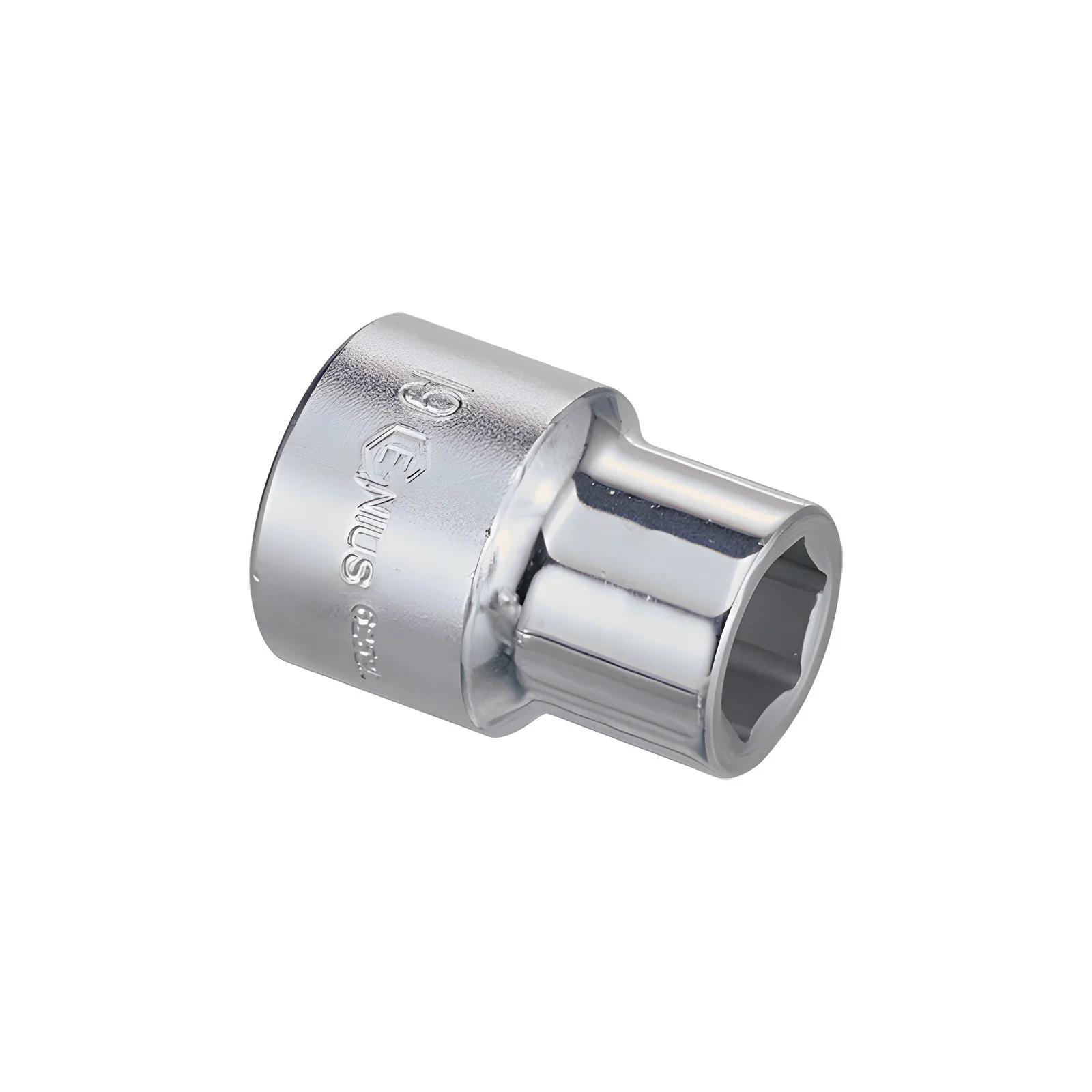 6-Point Chrome Socket 3/4" Dr. x 33 mm MET - Genius 625233