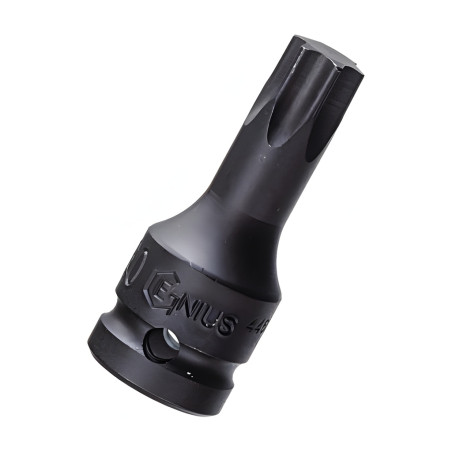 Genius 3460S40 Star impact socket T-40 x 60mm x 3/8" Dr.