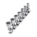 Ensemble de douilles universelles SAE 3/8" x 3/8" à 3/4" (7 pièces) Genius US-307S
