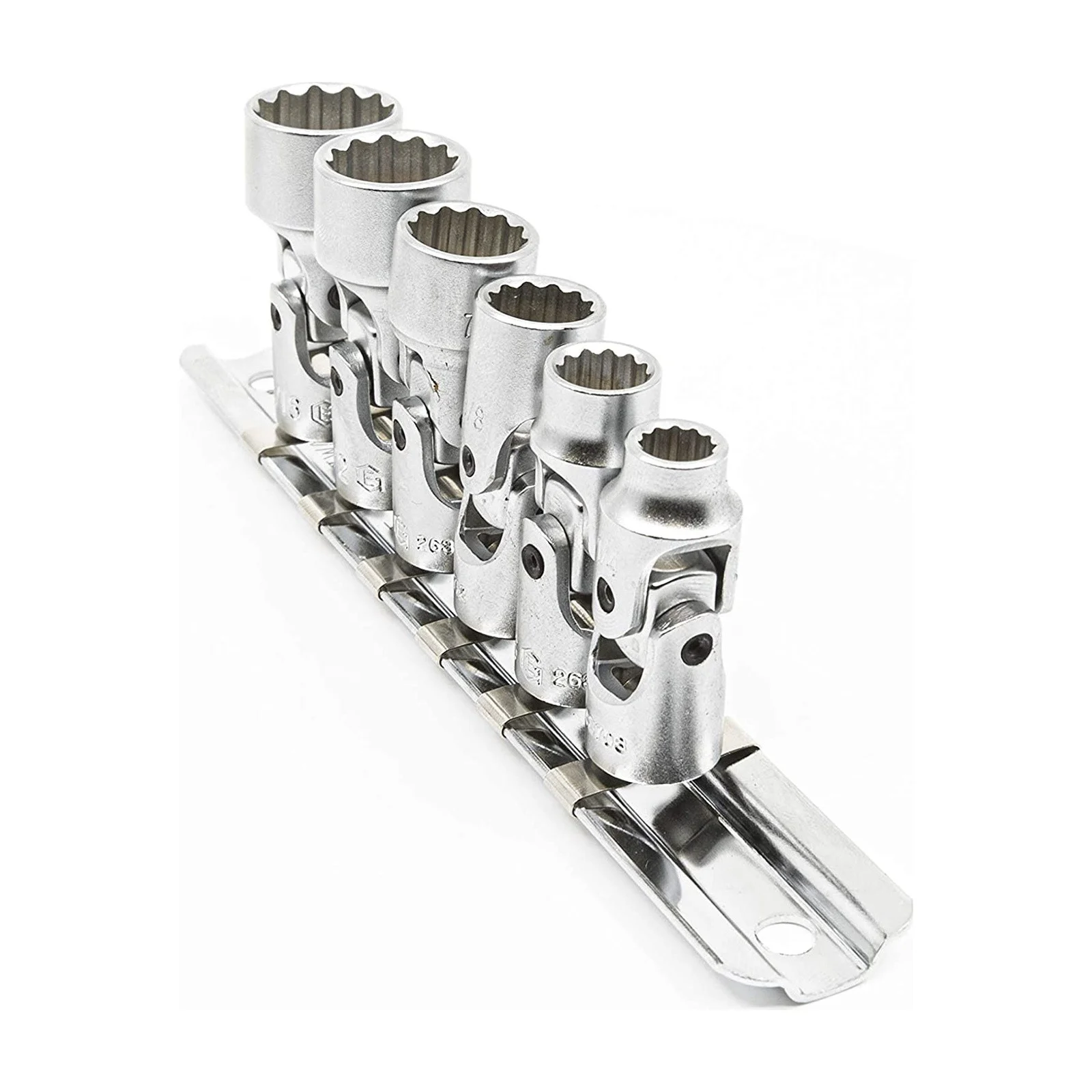 Ensemble de douilles universelles SAE 1/4" x 1/4" à 9/16" (6 pièces) Genius US-206S