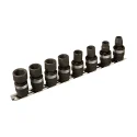 3/8" Swivel Impact Socket Set 8 Pieces Genius GNSTG308S