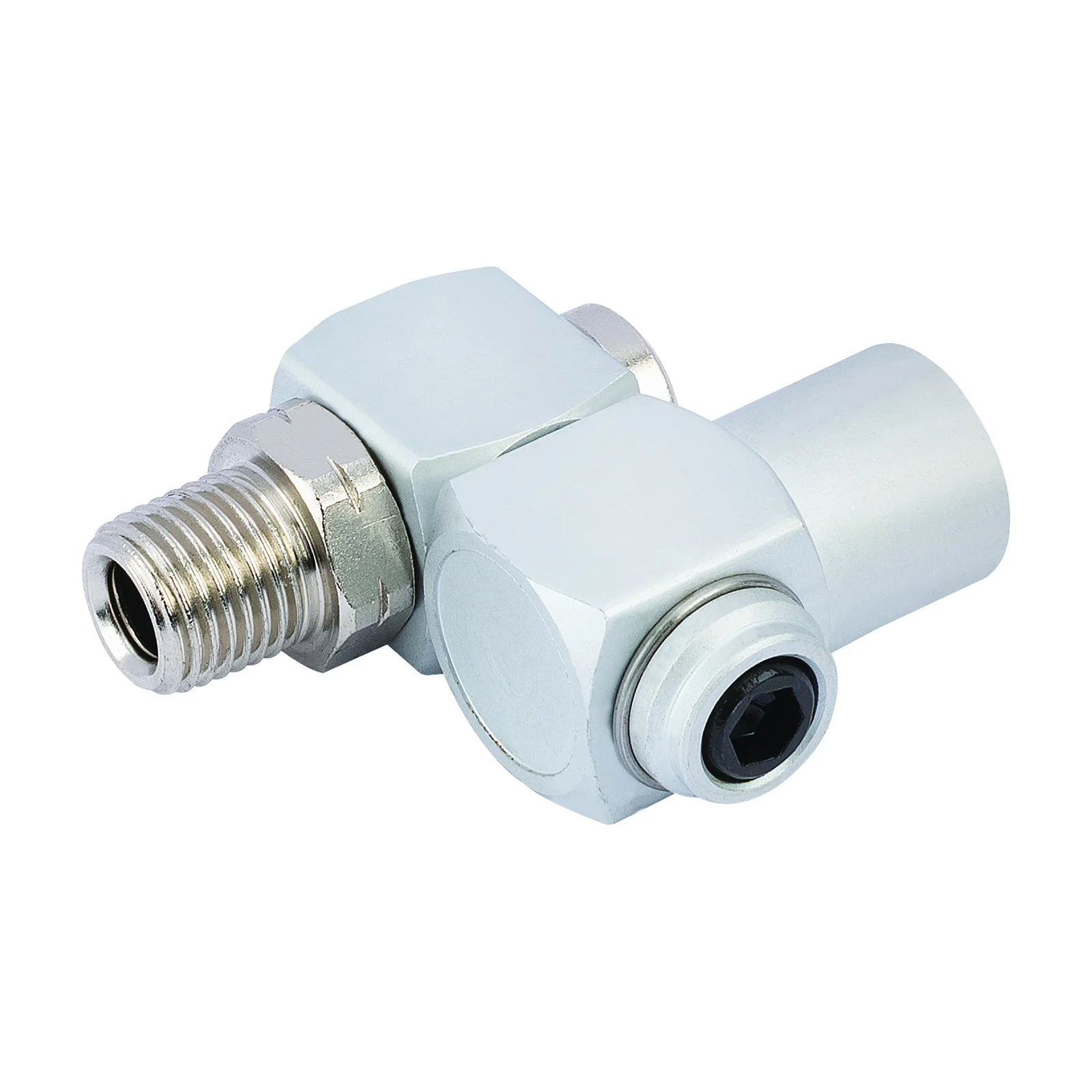 Connecteur à air pivotant 1/4" NPT laiton Rodac
