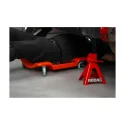 Rodac 40" Plastic creeper with magnetic trays