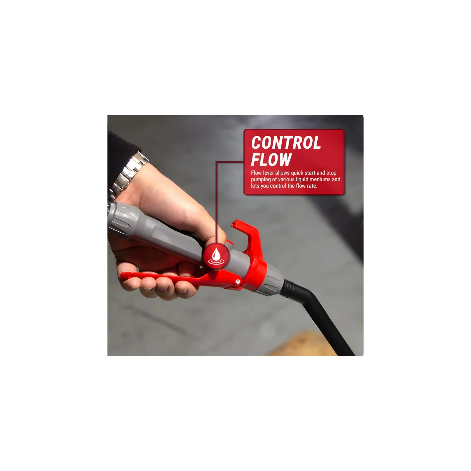 Rodac 20043 Battery operated transfer pump