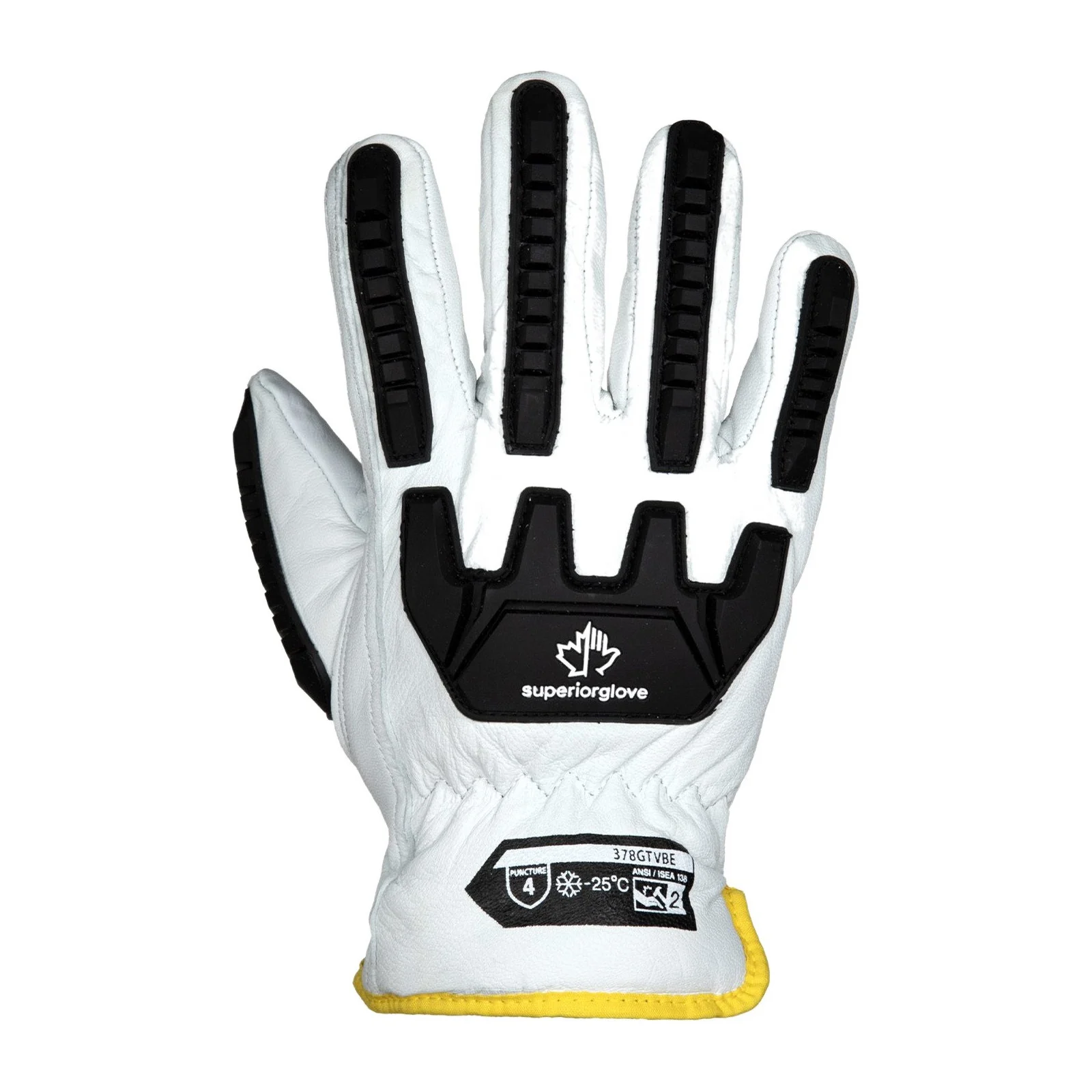 Endura 378GTVBE Insulated Impact Resistant Goat Grain Leather Gloves (12 pairs)