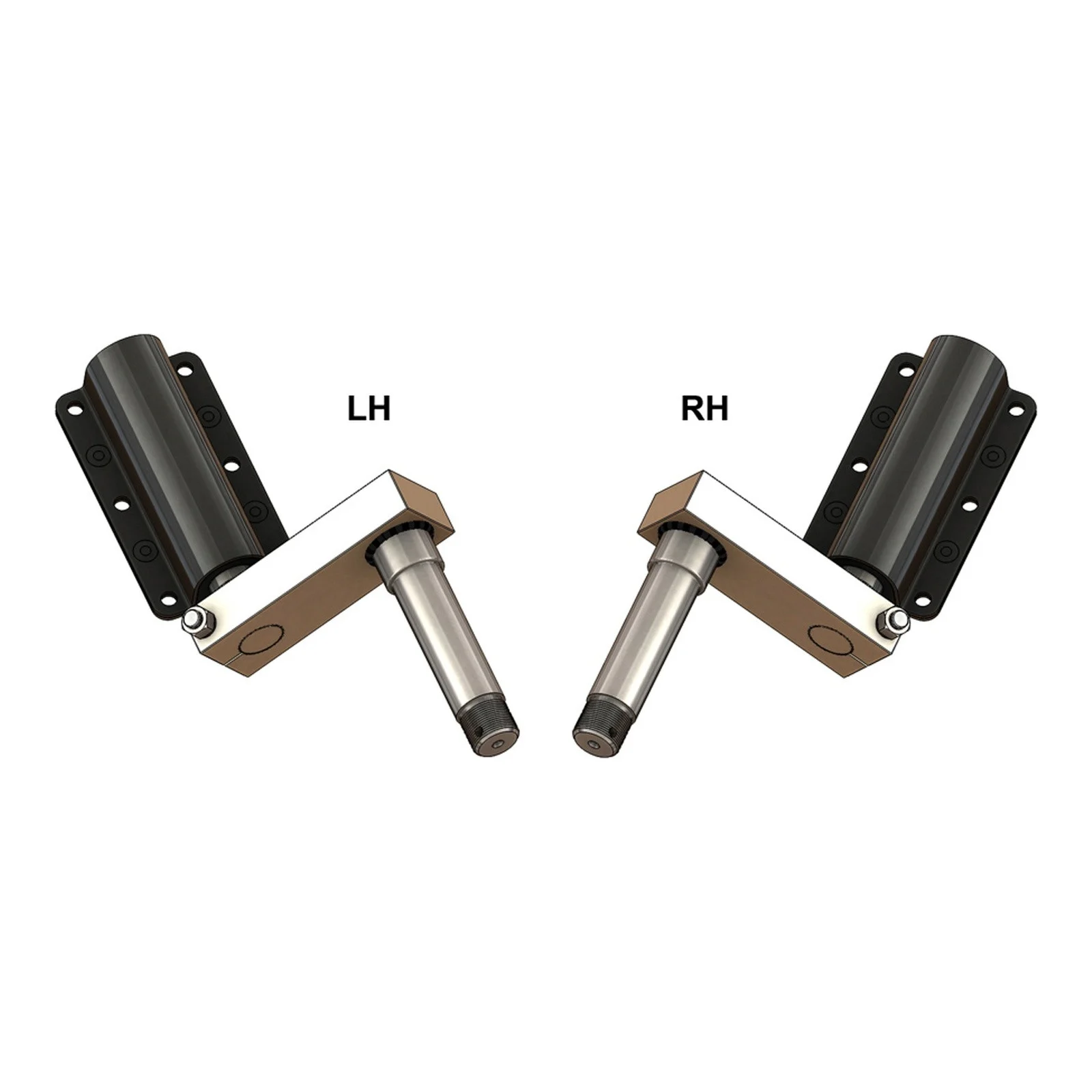 Pair of Flexiride Adjustable Half Axles 425 lb Set