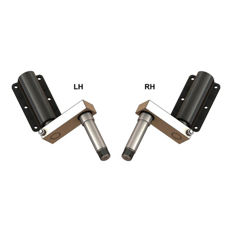 Pair of Flexiride Adjustable Half Axles 425 lb Set