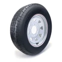 Pneu Radial Westlake 205/75R15 8 Plis sur Jante Rally Blanche 6 trous