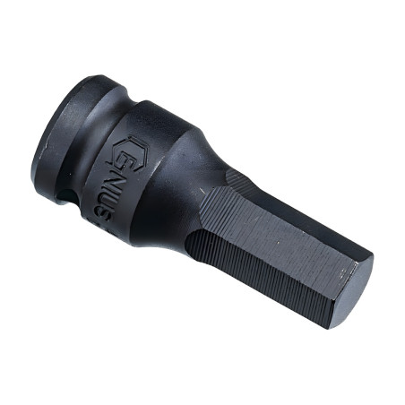 Douille à chocs à embout hexagonal MET 3/8" x 8mm x 52mm Genius 345208