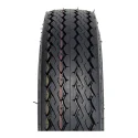 Hakuba 4.80-8 6 Ply Tire on 5 holes White Rim