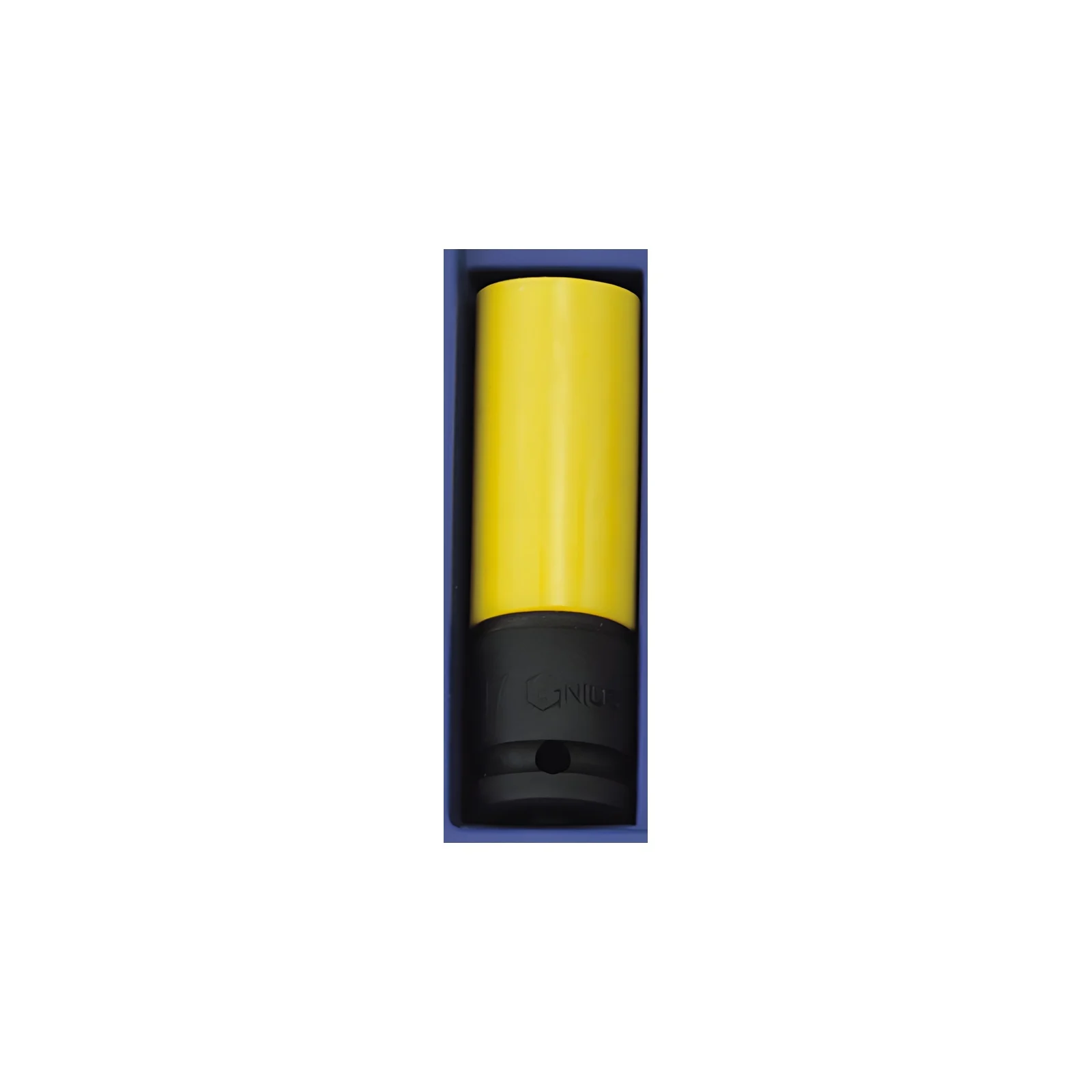 Douille à chocs avec revêtement de plastique-paroi mince MET 1/2" x 17mm Genius 448517W