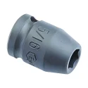 6-Point Impact Socket 1/2" Dr. x 27 mm MET - Genius 444027